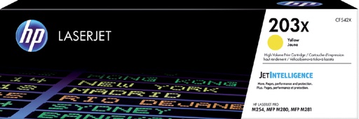 [405267] Cartouche toner HP CF542X 203X jaune