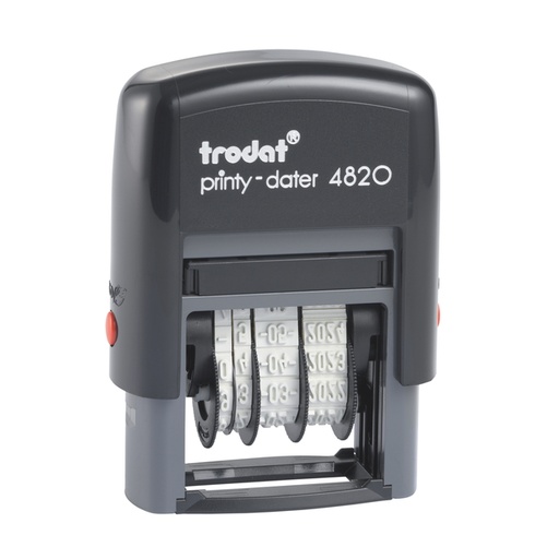 [1399363] Tampon dateur Trodat Printy 4820 chiffres noir