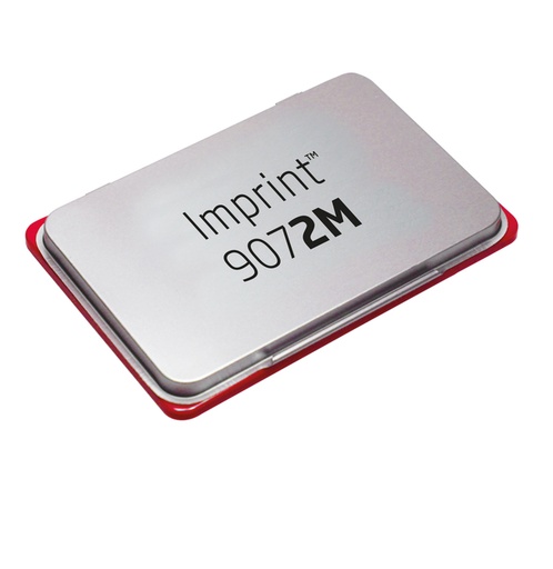 [1399352] Tampon encreur Trodat 9072M métal 110x70mm rouge