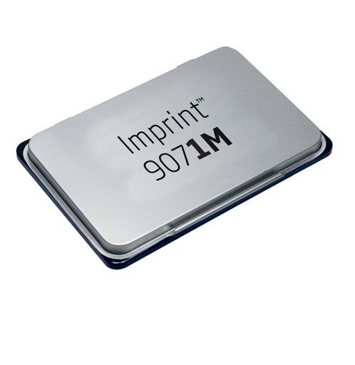 [1399389] Tampon encreur Trodat 9071M métal 90x50mm noir