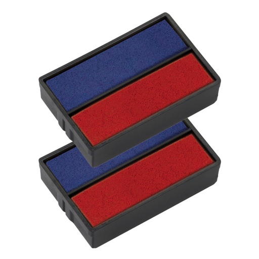 [1399344] Stempelkussen Trodat Printy 6/4850 2 stuks blauw en rood