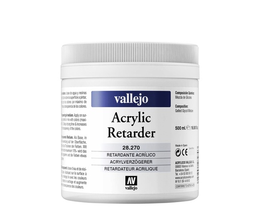 [1402438] Acrylverf Acrylicos Vallejo 500ml Retarder medium