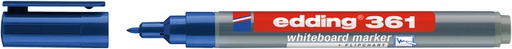 [1402034] Whiteboardmarker edding 361 rond 1mm blauw