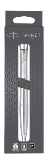 [1402240] Stylo bille Parker Urban Metro Metallic Twist CT Medium blister