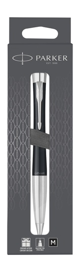 [1402216] Balpen Parker Urban twist matt black CT medium blister à 1 stuk