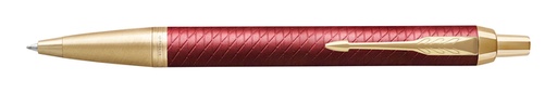 [1402221] Stylo bille Parker IM Premium Deep Red GT Medium blister