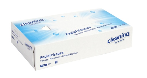 [1401012] Facial tissues Cleaninq 2-laags 100stuks