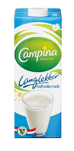 [1403722] Lait Campina LangLekker demi-écrémé 1 litre