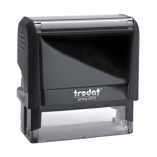 [1399335] Tekststempel Trodat Printy 4915 personaliseerbaar zw 6regels 70x25mm