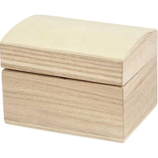 [1403766] Coffret trésor Creativ Company 8x6x4,5cm bois