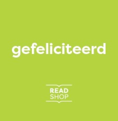 [1401999] Autocollant "Gefeliciteerd"