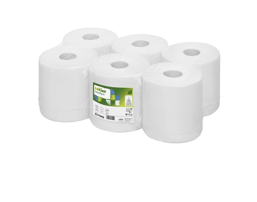 [1403424] Poetspapier Satino CF1 Comfort 1-laags 300m 857 vel wit 317040