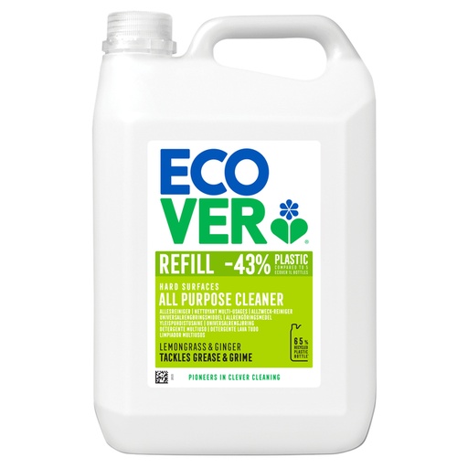 [1403446] Nettoyant multi-usages Ecover citronnelle et gingembre flacon rechargeable 5L