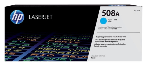 [402140] Cartouche toner HP CF361A 508A bleu