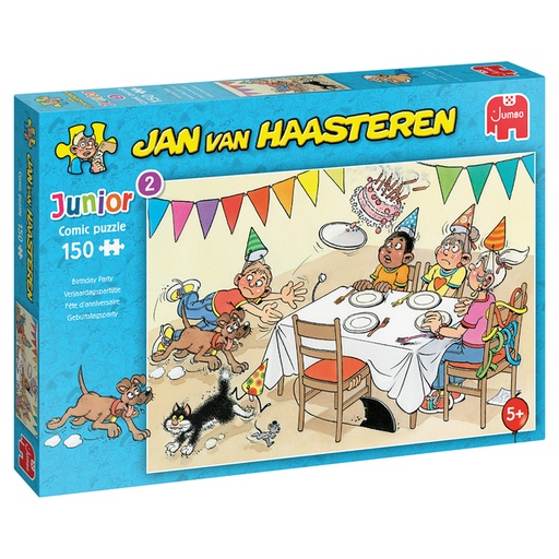 [1401897] Puzzle Jan van Haasteren Junior Fête d'anniversaire 150 pièces