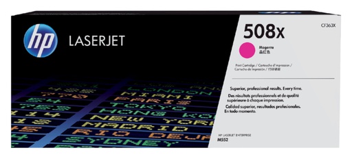 [402145] Cartouche toner HP CF363X 508X rouge