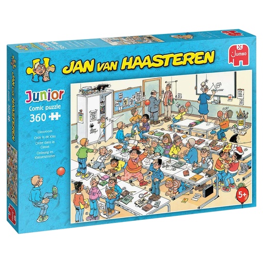 [1401901] Puzzel Jan van Haasteren Junior Het Klaslokaal 360 stukjes