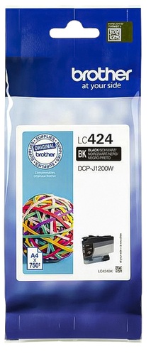 [1403468] Inktcartridge Brother LC-424BK zwart