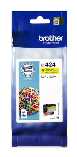 [1403471] Inktcartridge Brother LC-424Y geel