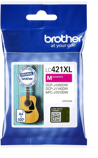 [1403474] Inktcartridge Brother LC-421XLM rood