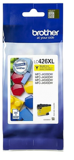 [1403482] Cartouche d'encre Brother LC-426XLY jaune