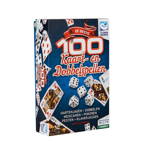[1399501] Jeu de cartes et dés 100 jeux