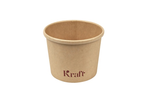 [1403998] Bol à soupe IEZZY 350ml Ø98mm kraft 25 pièces