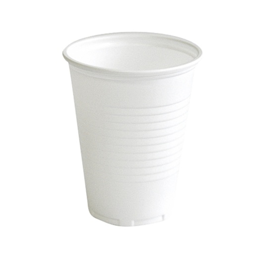 [1403996] Gobelet IEZZY 180ml Ø70mm plastique blanc 100 pièces