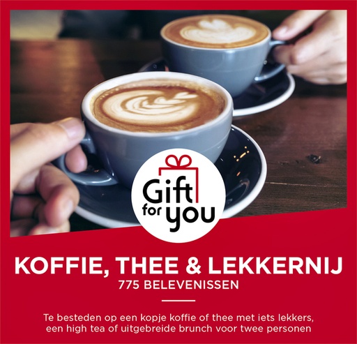 [784914] Cadbox Wonderbox GFY Koffie, thee & high tea