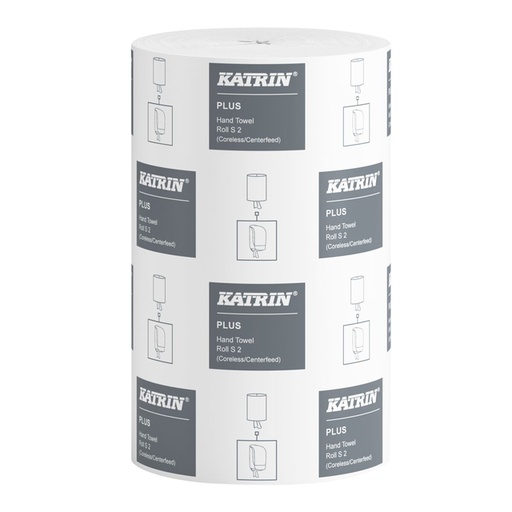 [1403444] Papier d'essuyage Katrin Plus S 2 épaisseurs 261 feuilles blanc