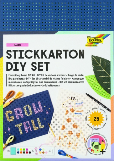 [1405327] Kit broderie Folia 25 pièces