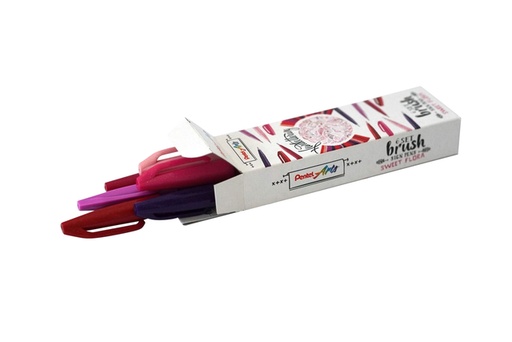 [1404671] Brushpen Pentel Sign SES15C Sweet Flora assorti doos à 6 stuks