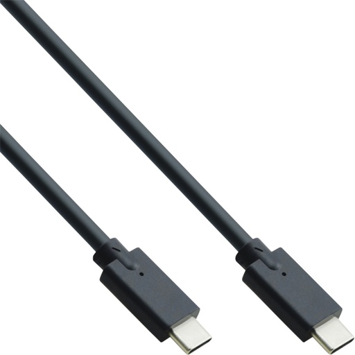 [1404389] Câble inLine USB-C 3.2 GEN.2 Mâle/Mâle 2m noir