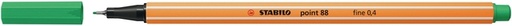 [1405431] Fineliner STABILO point 88/16 fijn licht smaragdgroen