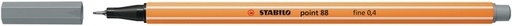 [1405432] Fineliner STABILO point 88/95 fijn middelkoud grijs