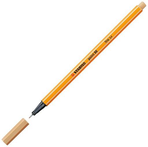 [1405434] Fineliner STABILO point 88/88 Fin ocre clair