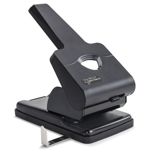 [1398709] Perforator Rapesco Germ-Savvy Heavy Duty HD865-P antibacterieel 2-gaats zwart