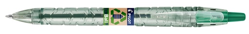 [1398689] Stylo bille PILOT Begreen B2P EcoBall Medium vert