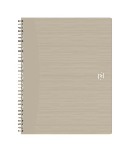 [1404264] Cahier spirale Oxford Origin A4+ ligné 140 pages 80g sable