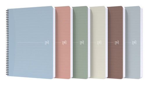 [1404271] Cahier spirale Oxford My Rec'Up A4 ligné 180 pages 80g assorti