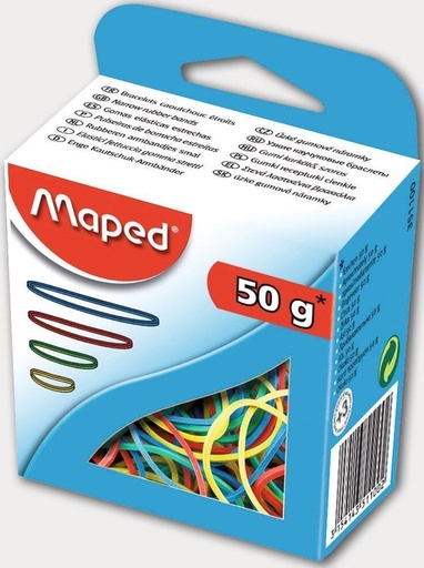 [1398869] Elastiek Maped 50 gram assorti