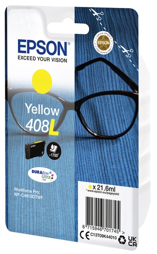 [1399258] Cartouche d''encre Epson T09K440 408L jaune