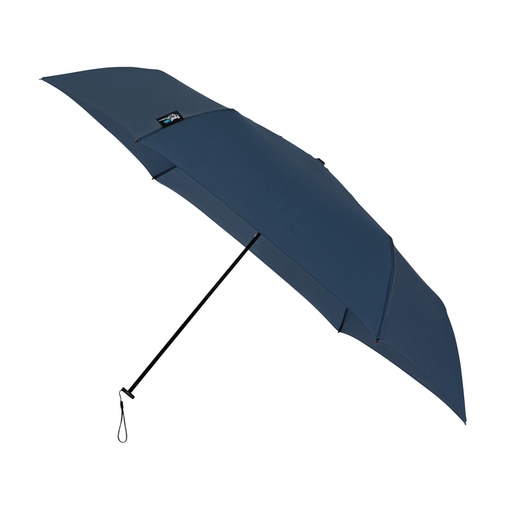 [1404780] Parapluie pliant TravelLight léger Windproof 90cm bleu foncé.