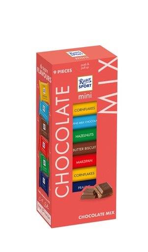 [1404791] Chocolade Ritter Sport mini toren