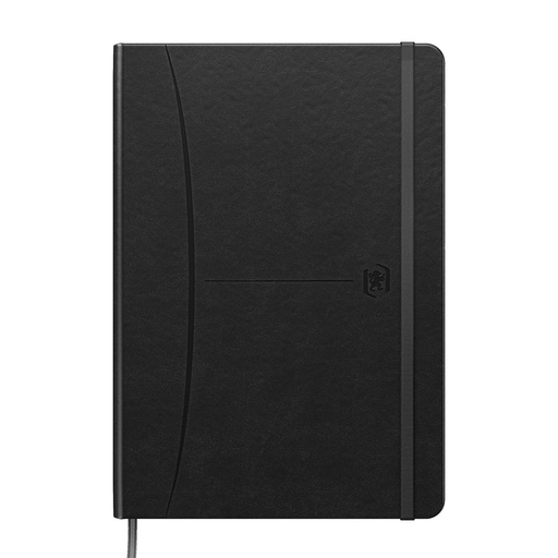 [1405026] Carnet de notes Oxford Signature A5 ligné 80 feuilles noir