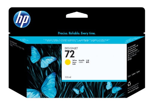 [411179] Inktcartridge HP C9373A 72 geel