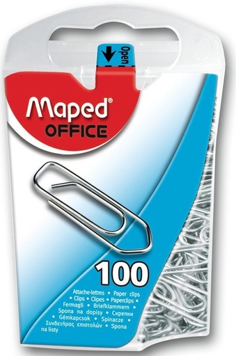 [1398863] Paperclip Maped Office 25mm 100 stuks zilver