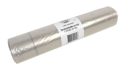 [1405195] Sac poubelle Cleaninq 400L perforé et lien de fermeture rouleau de 84 pièces