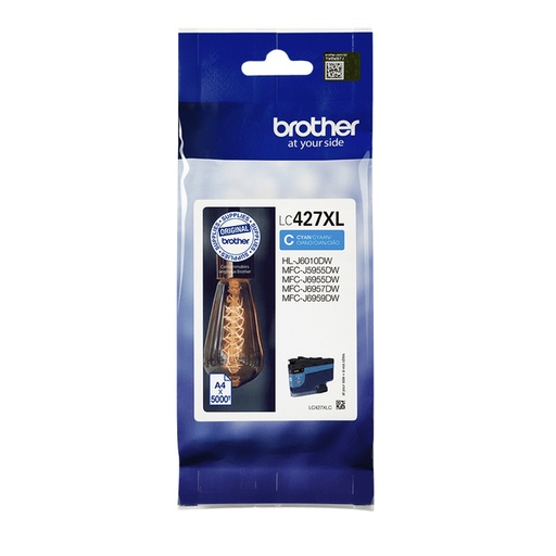 [1405159] Inktcartridge Brother LC-427XLC blauw