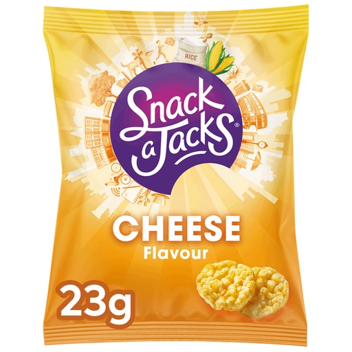 [1405662] Gaufrettes Snack-a-Jacks Crispy Cheese